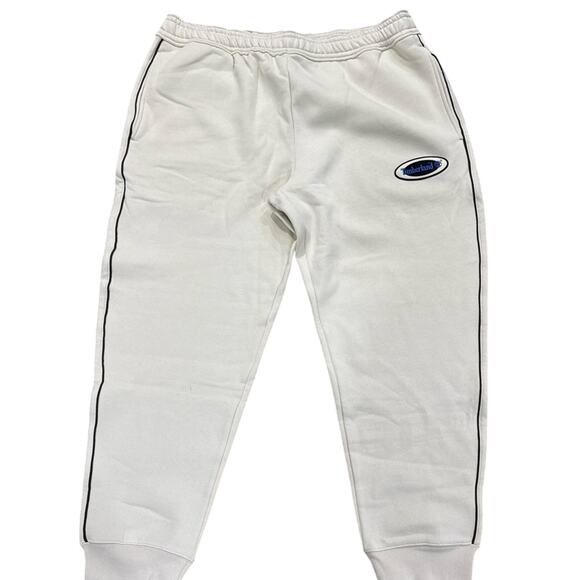 Timberland Men Cream Oval Logo Sweatpants - Size: XXL - Picture 2 of 6